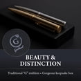 thumbnail image 4 of Garland Luxury Executive Twist Pen– Made in USA- Heirloom Quality All Brass Pen, Premium Gift Box, Executive Desk, Gifts, Clients, Graduates, Professionals, Refillable- Chrome, 4 of 10
