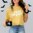 thumbnail image 4 of Free Spirit Ghost Distressed - Women's Garment Dyed Graphic T-Shirt, 4 of 11