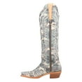 thumbnail image 3 of Dan Post Boots Womens Camo Darlin' Pointed Toe Zippered Cowboy  Tall Boots, 3 of 5