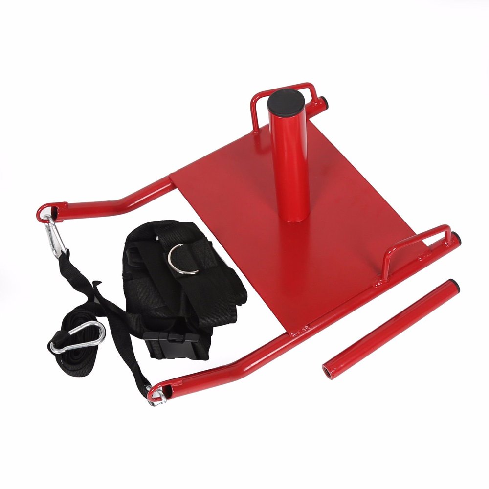 Ecotric Power Speed Sled with Harness Weighted Drag Sport CrossFit