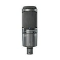 thumbnail image 1 of Refurbished (Good) Audio Technica Cardioid Condenser USB Microphone, With Built-In Headphone Jack & Volume Control, with Tripod Stand, Black - AT2020USB+, 1 of 4