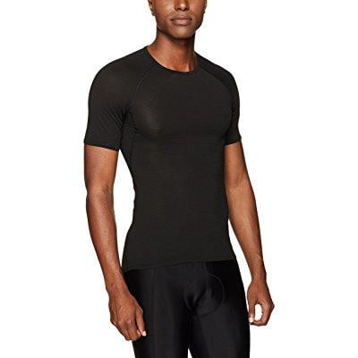 gore bike wear men's base layer shirt, m, black by