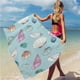 thumbnail image 5 of Toallas de Escamas de Sirena Toystoory Chal de Playa Transpirable con Purpurina Protector Solar, 5 of 6