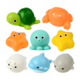 thumbnail image 2 of Light Up Bath Toys Juguetes de para bebés 3 4 5 os Regal o Dolphin Luz intermitente Juguete de agua de desarroll Sunnimix juguetes de flotadores de baño, 2 of 7