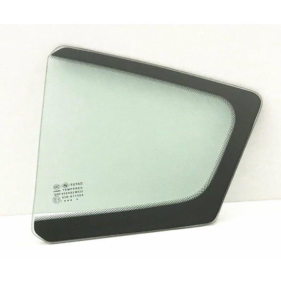 Driver Left Side Rear Vent Window Vent Glass Compatible with Kia Forte 4-Dr Sedan 2014-2018 Models