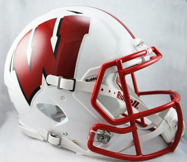 Riddell Wisconsin Badgers Revolution Speed Full-Size Authentic Football Helmet