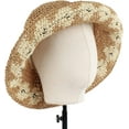 thumbnail image 4 of LinYooLi Women Straw Handmade Sunhat Outdoor Beach Sun Protection Fisherman Hat Bucket Hat, 4 of 6