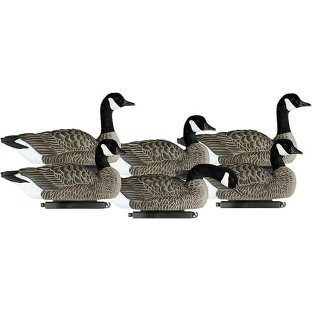 Dakota Decoy X-Treme Lesser Floater Goose Decoys with Flocked Heads - 6 Pack