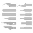 thumbnail image 4 of Fyydes 13-in-1 Mobile Phone Repair IC Squeegee Set With Handle And Blades, 4 of 8