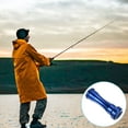 thumbnail image 6 of Uxcell Reel Handle Knob Replacement Metal Fishing Reel Power Handle Knob, Blue, 6 of 6