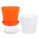 thumbnail image 2 of 2 sets Macetas decorativas para el hogar Flowerpot Petal diseñó sembrador suculento, 2 of 5