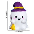 thumbnail image 2 of Halloween Decoration Outdoor, Mini Halloween Garden Figurines Cute Pumpkin Ghost Resin Miniature Model Witch Figurines Decorated Halloween Party DIY Decoration, 2 of 6