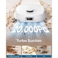 thumbnail image 4 of Robot Aspiradora eufy E25 con Succión Turbo de 20,000 Pa Wi-Fi 110V, 4 of 9