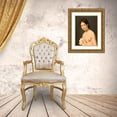 thumbnail image 3 of Anonymous 20x24 Gold Ornate Framed and Double Matted Museum Art Print Titled - Young Lady, 3 of 4