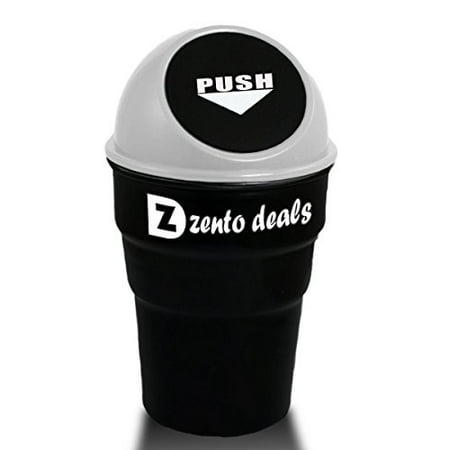 Zento Deals Portable Traveling Mini Car Garbage Can – Superb Quality (Best October Car Deals)