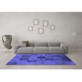 thumbnail image 3 of Ahgly Company Indoor Rectangle Persian Blue Bohemian Area Rugs, 7' x 10', 3 of 4