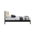 thumbnail image 6 of Meridian Furniture Abigail Cream Vegan Leather King Bed, 6 of 7
