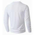 thumbnail image 5 of Maean Mens Lightweight Sweaters Ribbed Knit Long Sleeve Tops Fall Winter Textured Underwear Sweater, 5 of 7