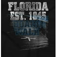 thumbnail image 2 of Florida FL Beach Boardwalk Souvenir Plus Size Crewneck Graphic Tee Shirt Brisco Brands 2X, 2 of 4