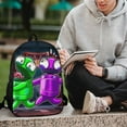 thumbnail image 6 of R.E.P.O Backpack, Large Capacity Backpack, 17 Inch Laptop Backpack for Daily College Work Travel, 6 of 9