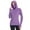 Light Purple, variant on Women’s UPF 50+ Sun Protection Hoodie with Face Mask Neck Gaiter Breathable Long Sleeve Shirt for Hiking Fishing