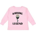 thumbnail image 3 of Inktastic Karaoke Legend Music Gift Boys or Girls Long Sleeve Toddler T-Shirt, 3 of 5