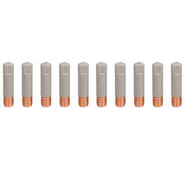 10pcs MB15AK Welding Nozzle Tips Coating Protect M6 Gas Tip 0.8mm MIG Tool Parts