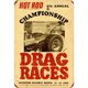 thumbnail image 1 of Placa Metal Vintage Campeonato Hot Rod Pintura Hierro Rectangular 20x30cm, 1 of 9