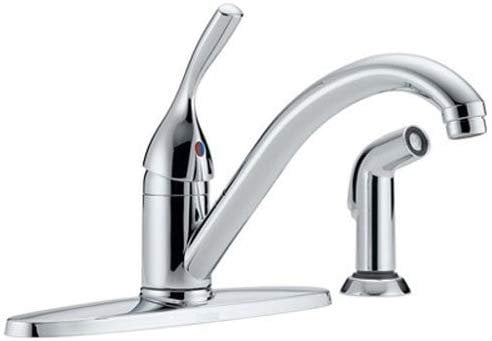 Moen 7430 Chateau Single-handle Kitchen Faucet With Side Sprayer Chrome for sale online 