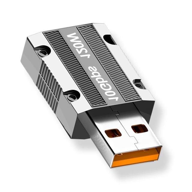 Adaptador de carga USB 3.0 a tipo C 10 Gbps de alta velocidad 120 W para tableta Teléfono móvil Likrtyny Para estrenar