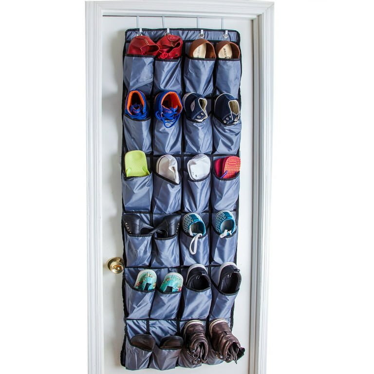 Alltope Over The Door Shoe Organizer, Large Hanging Shoe Organizer with 11  Pockets, Extra Large Fabric Pockets Oxford Cloth Shoes Storage Organizer