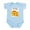 Sky Blue, variant on CafePress - CHEESE Infant Bodysuit - Baby Light Bodysuit, Size Newborn - 24 Months