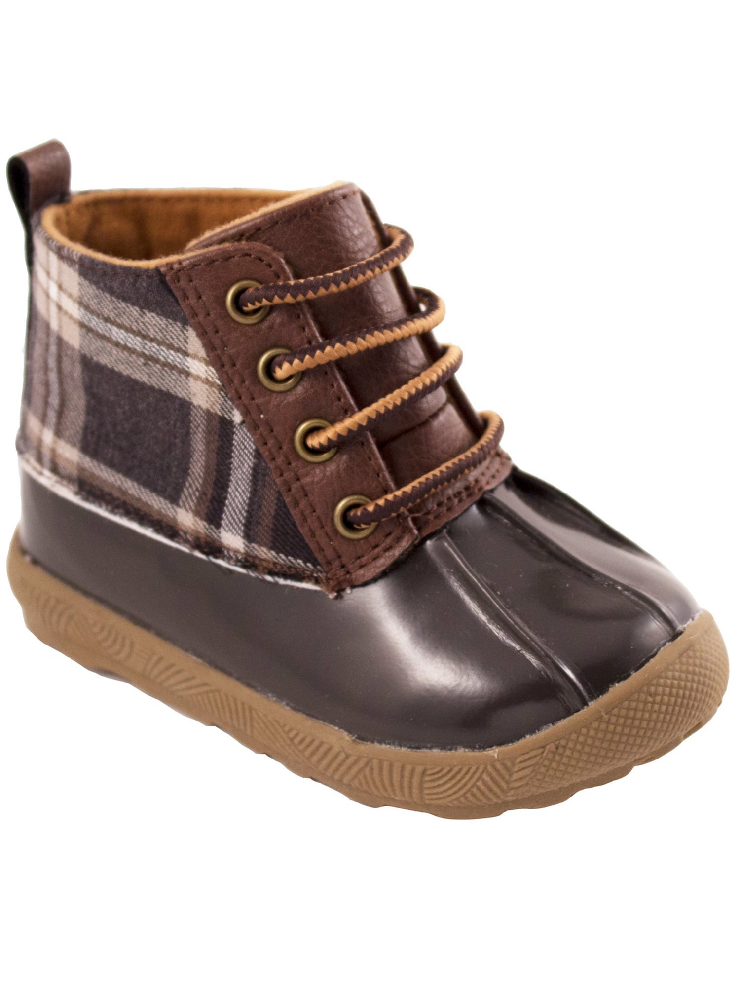 silver duck boots