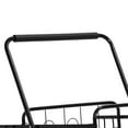 thumbnail image 5 of DEXTRUS Large Folding Heavy Duty Rolling Utility Shopping Cart with Lockable Wheels and Adjustable Handle, 5 of 8