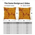 thumbnail image 6 of Yellow Leaf Pillow Covers 16X16 Inch Summer Tropical Monstera Leaves Plant Decorative Pillow Cases Set of 2 Botanical Cotton Linen Throw Pillows Modern Home Decor for Couch Cushion Outdoor, 6 of 6