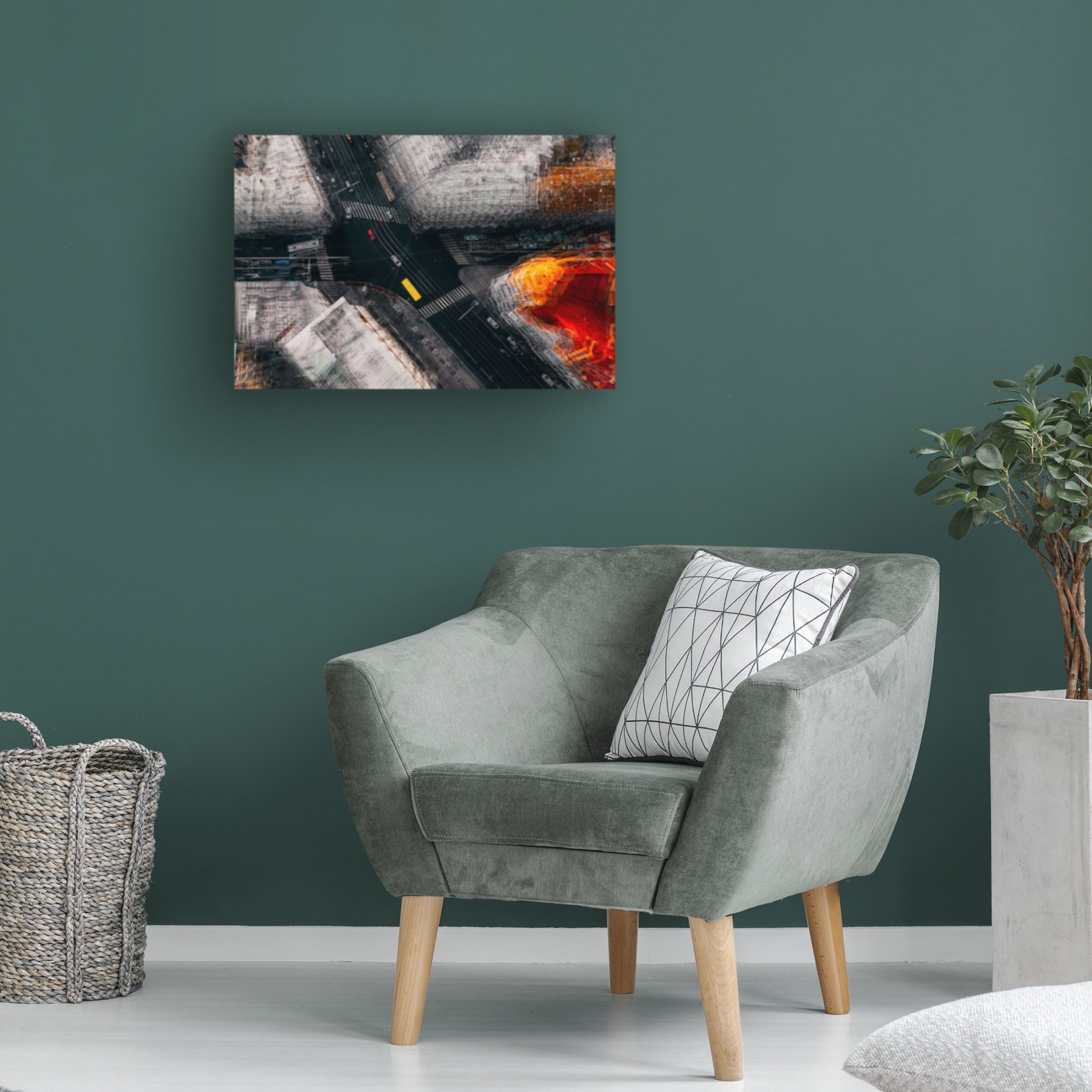 Trademark Fine Art Carmine Chiriaco Moscow Crossroad Canvas Wall Art