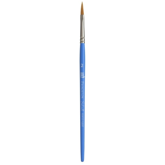 Princeton Brush Select Artiste Brush, Pointed Filbert, 2