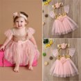 thumbnail image 7 of Seyurigaoka Baby Girls Princess Sequins Toddler Tulle Lace Tutu Party Ballet Dancing Dress, 7 of 7