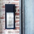 thumbnail image 4 of 82014BK-LL Lark Alex - 6W 1 LED Medium Outdoor Wall Lantern In Modern Style-20 Inches Tall and 8 Inches Wide-Black Finish, 4 of 10