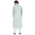 thumbnail image 4 of Atasi Traditional Long Sleeve Kurta For Men Mandarin Collar Neck Wear Party Wear, 4 of 7
