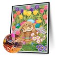 thumbnail image 2 of Pintura de diamante 5D DIY completo redondo taladro conejo Kit arte decoración del hogar (LP066) FLhrweasw Nuevo, 2 of 9