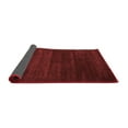 thumbnail image 2 of Ahgly Company Indoor Round Abstract Red Contemporary Area Rugs, 4' Round, 2 of 4