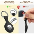 thumbnail image 2 of fafa-4 Pack AirTag Holder with Keychain - wanchel AirTag case with Anti-Lost Keychain, Protective Air Tag, Item Finders, 2 of 4