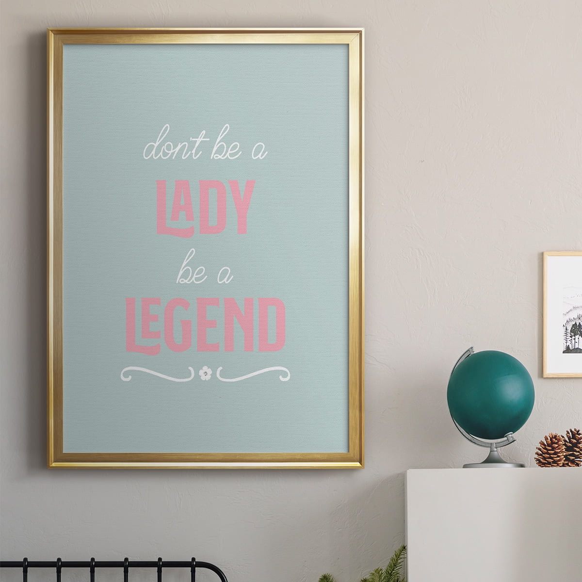 Lady Legend Premium Classic Framed Print - Ready to Hang