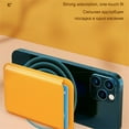 thumbnail image 4 of HLONK Magnetic Card Holder Case for Magsafe  13 11 12 Pro Max Mini Leather Wallet Cover Pocket, 4 of 8