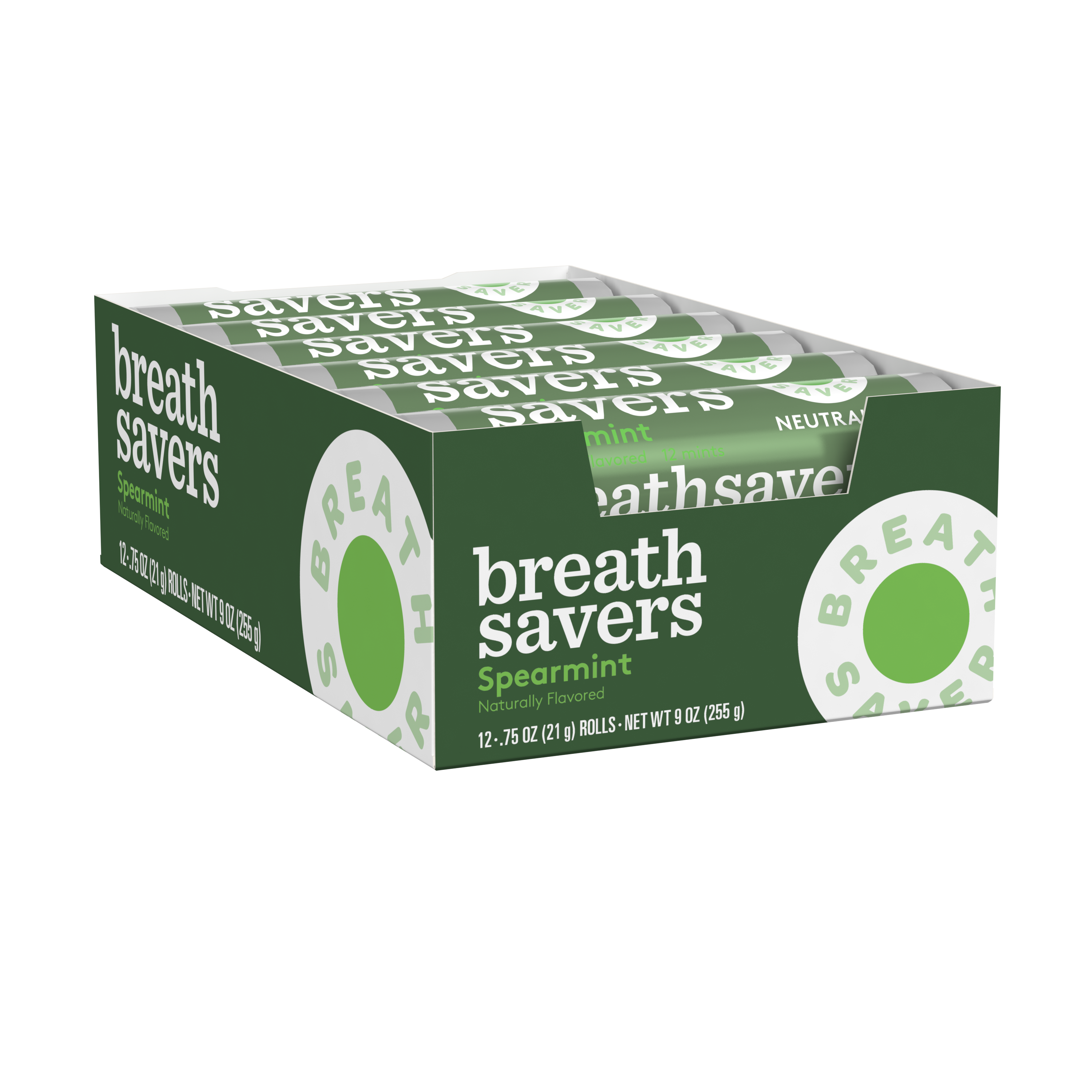 Breath Savers Breath Mints, Spearmint, 0.75 oz (Pack of 24) Walmart