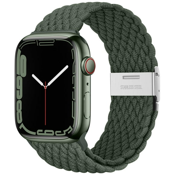 Correa para Apple Watch Qimela Sport Solo Loop, de nailon trenzado