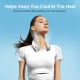 thumbnail image 3 of Ventilador de cuello Hotsales, sin aspas, recargable, 6000 mAh, 3 velocidades, 3 of 3