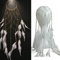 thumbnail image 2 of AOOOWER Elegant Feathered Hair Accessory Hair Chain For Bohemian Fashion Enthusiasts, 2 of 11