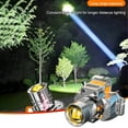 thumbnail image 1 of Faros Led Xihbxyly Luz Potente Carga Pesca Nocturna Al Aire Libre Disparo Remoto Linterna Súper Brillante, 1 of 7